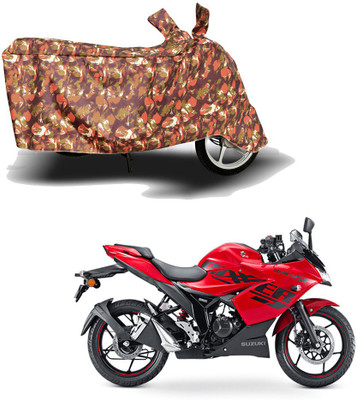 HYBRIDS COLLECTION Two Wheeler Cover for Suzuki(Gixxer SF, Red)
