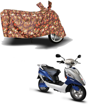 HYBRIDS COLLECTION Two Wheeler Cover for Hero Electric(Electric Maxi, Red)