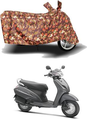 HYBRIDS COLLECTION Two Wheeler Cover for Honda(Activa 3G, Red)