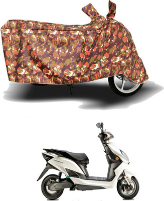 HYBRIDS COLLECTION Two Wheeler Cover for Evolet(Derby, Red)