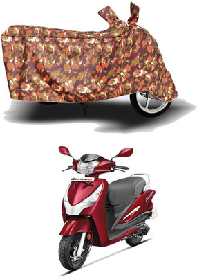 AUTOCAD Waterproof Two Wheeler Cover for Hero(Destini 125, Red)
