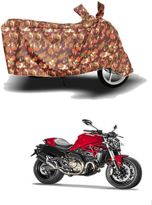 HYBRIDS COLLECTION Two Wheeler Cover for Ducati(Monster 821, Red)