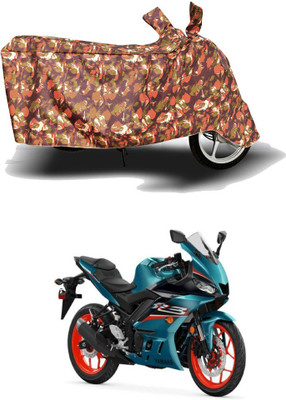 HYBRIDS COLLECTION Two Wheeler Cover for Yamaha(YZF, Red)