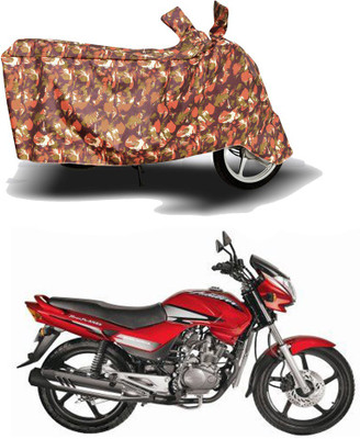 AUTOCAD Waterproof Two Wheeler Cover for Hero(Ambition, Red)