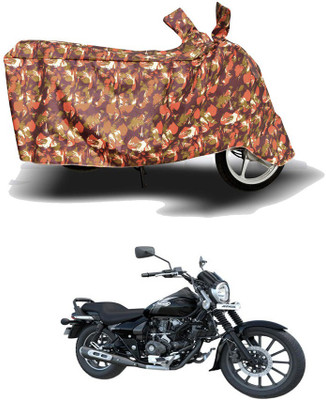 HYBRIDS COLLECTION Two Wheeler Cover for Bajaj(Avenger 180 Street, Red)