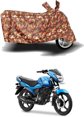 THE REAL ARV Waterproof Two Wheeler Cover for TVS(Victor New, Red)