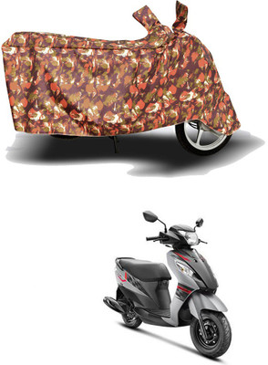 HYBRIDS COLLECTION Two Wheeler Cover for Suzuki(Let's, Multicolor)
