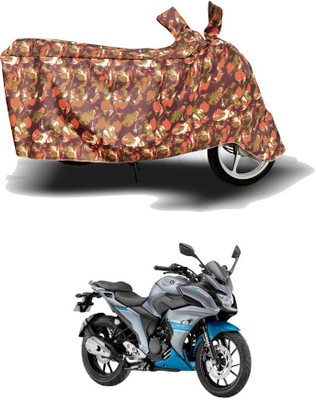 HYBRIDS COLLECTION Two Wheeler Cover for Yamaha(Fazer 25, Red)