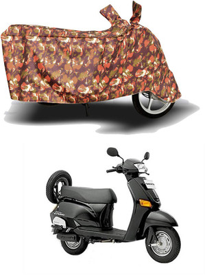 HYBRIDS COLLECTION Two Wheeler Cover for Honda(Eterno, Red)