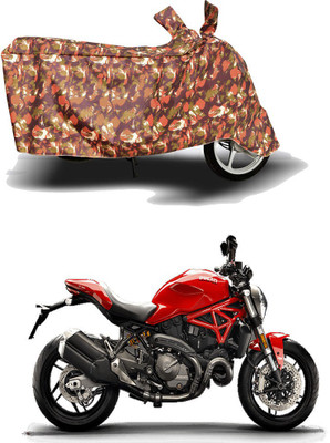 HYBRIDS COLLECTION Two Wheeler Cover for Ducati(Monster 82, Red)