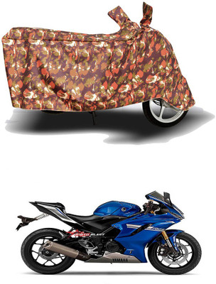 HYBRIDS COLLECTION Two Wheeler Cover for Yamaha(YZF R25, Red)