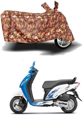 AutoGalaxy Two Wheeler Cover for Honda(Activa i, Red)