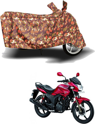 HYBRIDS COLLECTION Two Wheeler Cover for Hero(Hunk, Red)