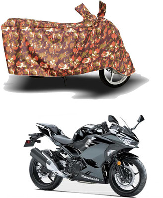 HYBRIDS COLLECTION Two Wheeler Cover for Kawasaki(Ninja 250, Red)