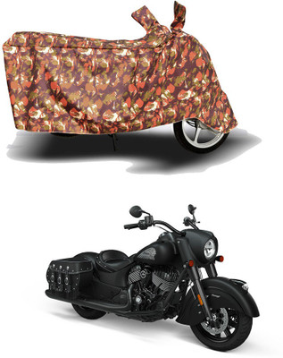 HYBRIDS COLLECTION Two Wheeler Cover for Indian(Chief Dark Horse, Red)