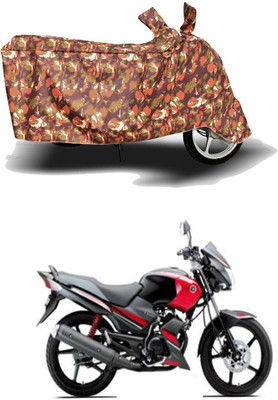 HYBRIDS COLLECTION Two Wheeler Cover for Yamaha(Gladiator Graffitti, Red)