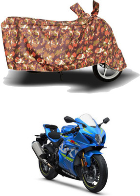 HYBRIDS COLLECTION Two Wheeler Cover for Suzuki(GSX R1000, Red)