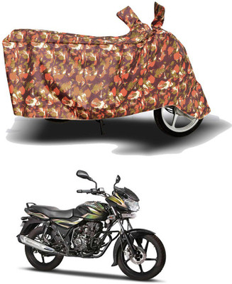 HYBRIDS COLLECTION Two Wheeler Cover for Bajaj(Discover 100 DTS-i, Red)