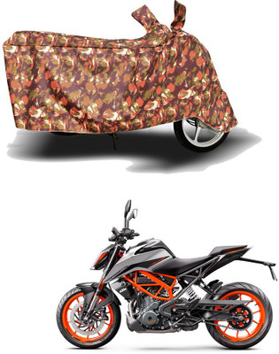 HYBRIDS COLLECTION Two Wheeler Cover for KTM(Duke 390, Red)