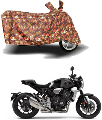 HYBRIDS COLLECTION Two Wheeler Cover for Honda(CB1000R Plus, Red)