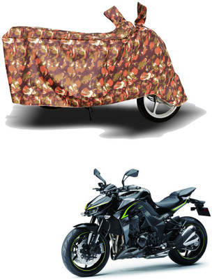 HYBRIDS COLLECTION Two Wheeler Cover for Kawasaki(Z1000, Red)
