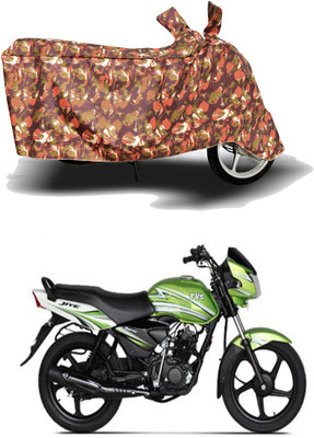 HYBRIDS COLLECTION Two Wheeler Cover for TVS(Jive, Red)