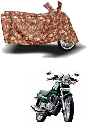 HYBRIDS COLLECTION Two Wheeler Cover for TVS(Fiero FX, Multicolor)