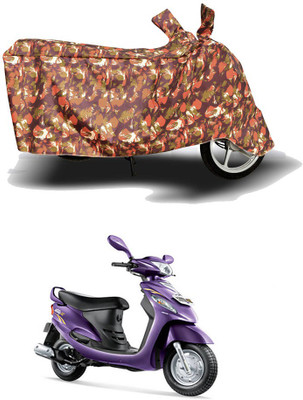 HYBRIDS COLLECTION Two Wheeler Cover for Mahindra(Rodeo RZ, Red)