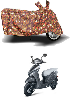 HYBRIDS COLLECTION Two Wheeler Cover for Ampere(Magnus, Red)