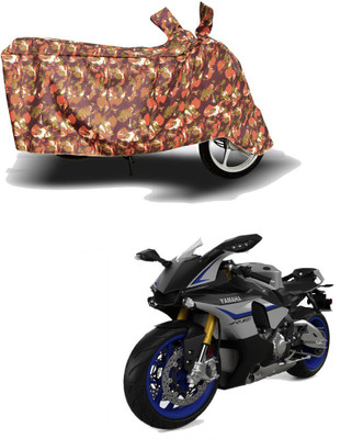 HYBRIDS COLLECTION Two Wheeler Cover for Yamaha(YZF R1M, Multicolor)