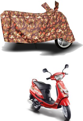 HYBRIDS COLLECTION Two Wheeler Cover for Mahindra(Duro DZ, Red)