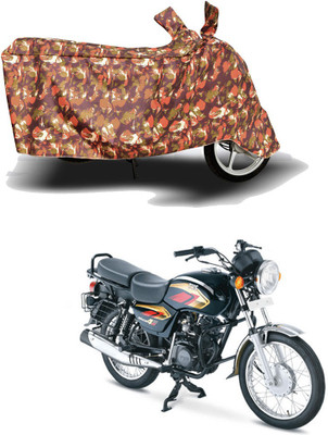 HYBRIDS COLLECTION Two Wheeler Cover for TVS(Max, Red)