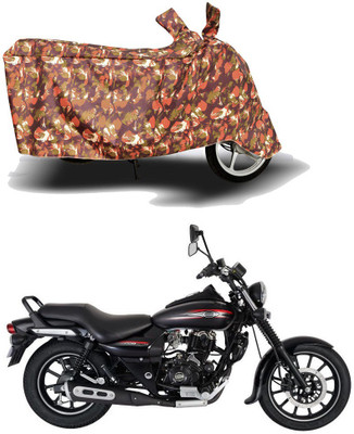 PRPaccessories Two Wheeler Cover for Bajaj(Avenger, Red)