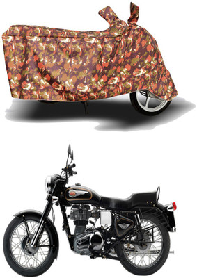 HYBRIDS COLLECTION Two Wheeler Cover for Royal Enfield(Bullet Electra Twinspark, Red)