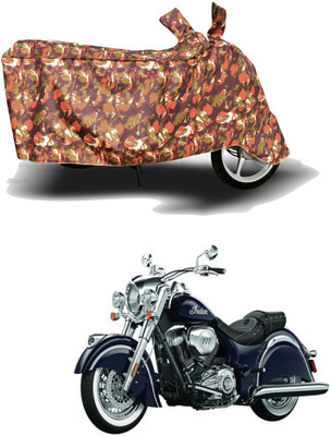 THE REAL ARV Waterproof Two Wheeler Cover for Indian(Chief Classic, Red)