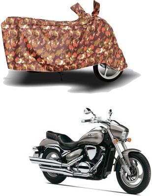 THE REAL ARV Waterproof Two Wheeler Cover for Suzuki(Intruder M800, Multicolor)