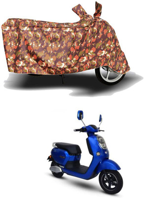 HYBRIDS COLLECTION Two Wheeler Cover for Okinawa(Lite, Red)
