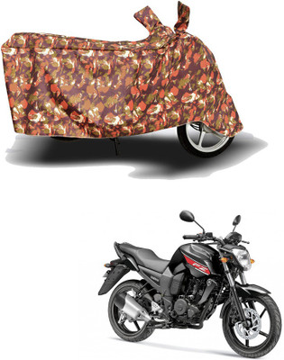 HYBRIDS COLLECTION Two Wheeler Cover for Yamaha(FZ16, Red)