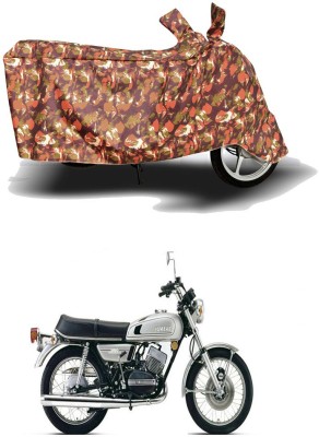 HYBRIDS COLLECTION Two Wheeler Cover for Yamaha(RD 350, Red)