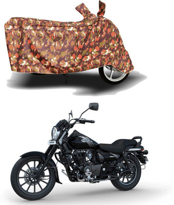 AUTOCAD Waterproof Two Wheeler Cover for Bajaj(Avenger 160 Street, Red)