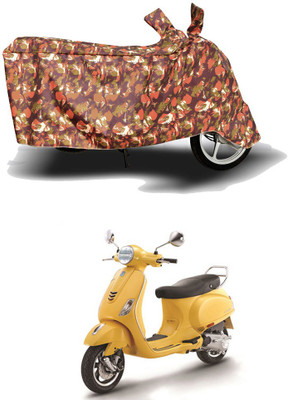HYBRIDS COLLECTION Two Wheeler Cover for Vespa(Vespa SXL, Red)
