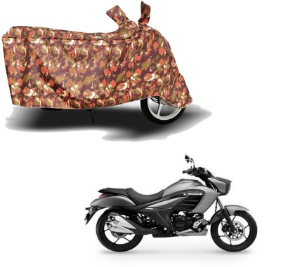 HYBRIDS COLLECTION Two Wheeler Cover for Suzuki(Intruder, Red)