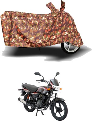 HYBRIDS COLLECTION Two Wheeler Cover for Bajaj(Platina 125, Red)