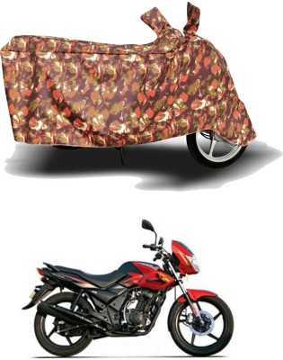 AutoGalaxy Two Wheeler Cover for TVS(Flame DS 125, Red)