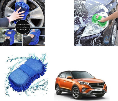 arneja trading company Microfiber Vehicle Washing  Sponge(Pack Of 1)