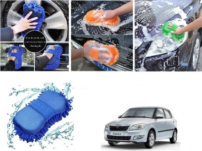 arneja trading company Microfiber Vehicle Washing  Sponge(Pack Of 1)
