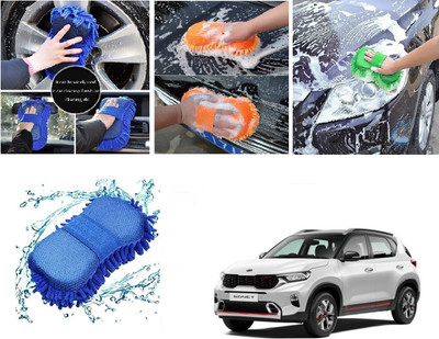 arneja trading company Microfiber Vehicle Washing  Sponge(Pack Of 1)