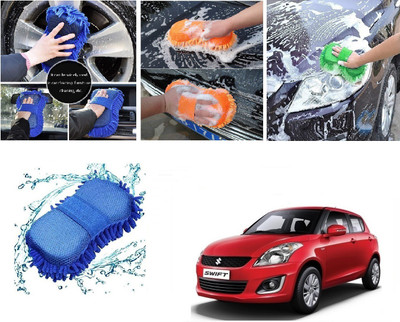 arneja trading company Microfiber Vehicle Washing  Sponge(Pack Of 1)