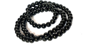 ShopTop Long pearl bracelet Men & Women(Black, Pack of 1)