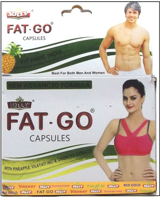 JOLLY FAT GO_02(Pack of 2, 60 Capsules, 60 Capsules)
